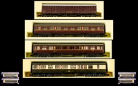 Dapol Model Railways N Gauge 1.148 Scale Models Railway Coaches 4 boxed in total.