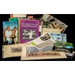Box of Assorted Programmes, Magazines & Sporting Programmes, including tennis, golf, TT Races,