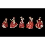 Collection of Royal Doulton Figures, comprising: Christmas Day 1999,