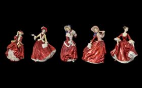 Collection of Royal Doulton Figures, comprising: Christmas Day 1999,