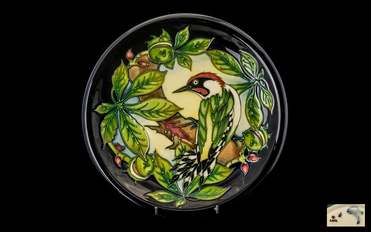 Moorcroft - Nice Quality Modern Tubelined Cabinet Plate ' Ingleswood ' Design.