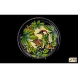 Moorcroft - Nice Quality Modern Tubelined Cabinet Plate ' Ingleswood ' Design.