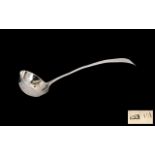 Georgian Silver Ladle of Small Proportions, 6 inches long,