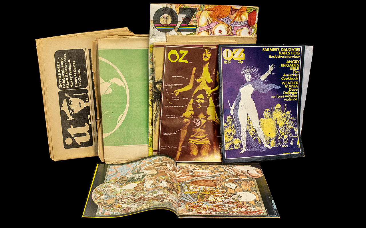 Collection of Oz Magazines & IT Newspapers, some unusual and collectible items. Please see images. - Image 2 of 2