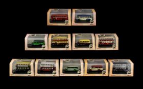 Oxford Omnibus N Gauge Scale Miniature Diecast Model Coaches Buses For Adult Collectors 11 boxed