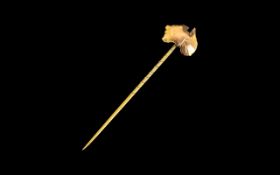 Antique 9ct Gold Stick Pin,