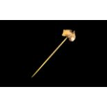 Antique 9ct Gold Stick Pin,