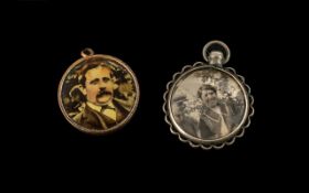 Two Mourning Pendants.