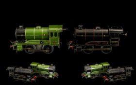 Hornby Tin Plate Clockwork Tank Locomotives (2) circa 1920;s,