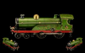 Hornby Tin Plate London North Eastern Railway Clockwork no 2 4 4 4 Tank Locomotive date 1924-1926,