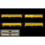 Bachman Plus Collection of N Scale Miniature Railway Coaches 4 in total.