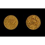 Bengal Presidency Gold Mohur Coin Kolkata (Calcutta) About Unc. Weight 10.5 grams