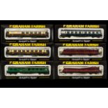 Graham Farish By Bachmann Fine Detailed Masterpieces in Miniature Scale model 1.148. Coaches.