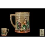 Royal Doulton - Iconic Hand Painted ' Dickens ' Tankard - Dickensian Scenes 1/ ' Oliver Twist '