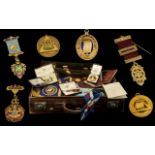 Collection of Masonic Regalia for Brother Henry Backhouse of Manor Lodge, Blackburn, No.
