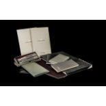 Concorde Interest: Small Grey Bag of Miscellaneous Concorde Ephemera comprising boxed paper clip,