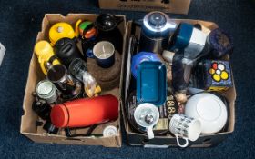 Two Boxes of Household Bric a Brac