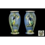 Midwinter Porcelain Fine Pair of Lustre Vases, c1932-1939,