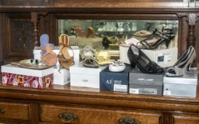 Collection of Designer Shoes, mostly unworn and boxed,