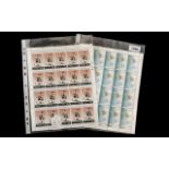 Blackpool Football Club Interest: Full Sheet of 20 x 19p Stamps (FA 1000/D) Easdale FA Cup Final