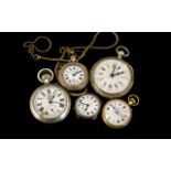 Collection of Pocket Watches to include silver;