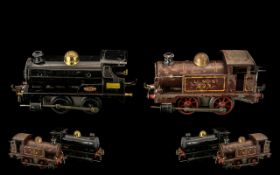 Hornby Tinplate 0 Gauge Mechanical Tank Locomotives (2),