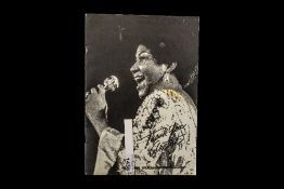 Aretha Franklin Original Complete UK Tour Programme 1970.