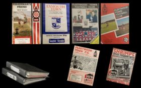 Fleetwood Official Football Programmes from the 1970s to 2000,