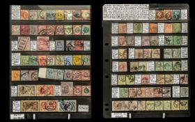 Stamps Interest GB mainly Queen Victoria collection of huge cat value from 1841,