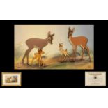 Walt Disney Company Ltd Edn No 310/350 Hand Inked and Hand Painted Cel of 'Bambi' from the feature