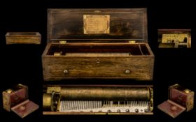 Berens Blumberg & Co Top Quality Cylinder Musical Box from the 1840s;