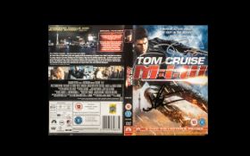Tom Cruise &amp; J J Abrams Signed Mission Impossible 3 DVD Cover This is something fantastic,