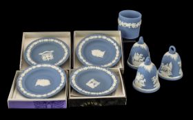 Wedgwood Blue Jasper 8 Assorted Items,