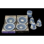 Wedgwood Blue Jasper 8 Assorted Items,