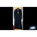 Hobbs Ladies Designer Navy Wool Coat, brand new with tags Size 12.
