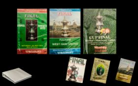 Football Interest: Folder Containing a Miscellaneous Selection of Football Association Challenge