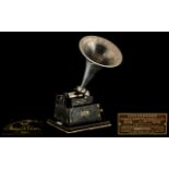 Edison Gem Wind Up Cylinder Phonograph, serial no.