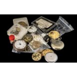 Large Bag of Watch Maker's Spare Parts,