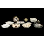Collection of Assorted Pottery comprising two Emma Bridgewater spot dishes,