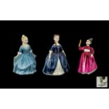 Three Royal Doulton Figures,