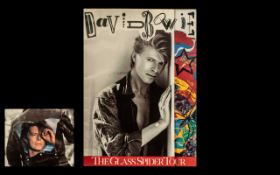 David Bowie UK 'Glass Spider Tour' Programme. Complete/tidy condition. 1987.