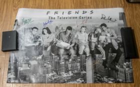 Friends TV Series Amazing Full Cast Signed Poster This is something really iconic and special,