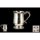 George IV Superb Quality Silver Tankard of pleasing proportions, hallmarked London 1821,