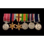 British Empire Medal Group WW2 to include 1939-45 Star, Africa Star with North Africa 1942/43 Clasp,