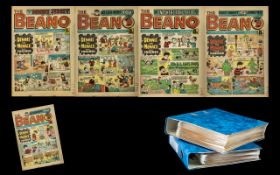 A Good Collection of Consecutive Beano Comics est 100 in total. Dating from 1981-1983.