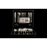 Boxed Set of Viners Viscount Cutlery. 44 piece canteen service for six.