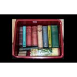 Box of Books: Various Titles - Popular Encyclopedias Microbiological Methods, Natural History,