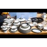 56 Piece Royal Doulton Carlyle Pattern H.5018 Dinner Service, comprising 8 dinner plates 10.