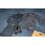 1950s RAF Uniform comprising trousers waist 34" labelled 1950;