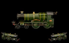 Hornby Tinplate Mechanical R392 GWR 38XX 0 Gauge Locomotive 'County of Bedford', No.